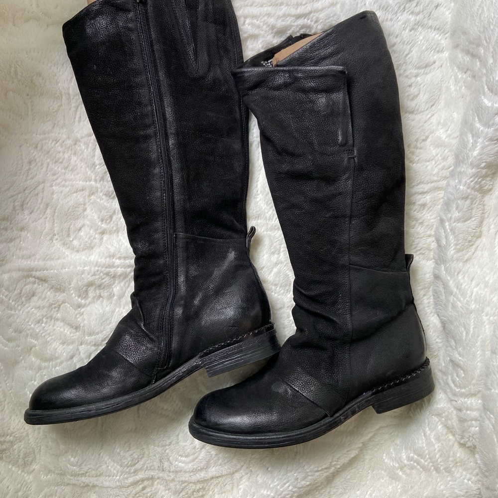 Miz Mooz tall leather boots, size 11